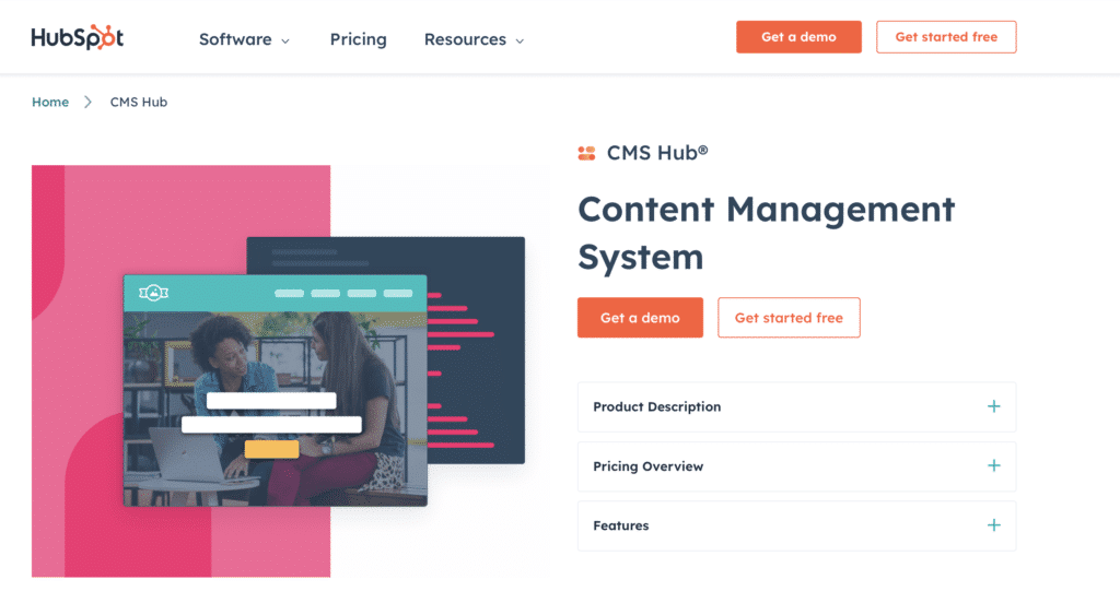 구글 검색엔진최적화, CRM, 마케팅 자동화 솔루션 도입을 고려한다면 “CMS 허브” (CMS Hub)